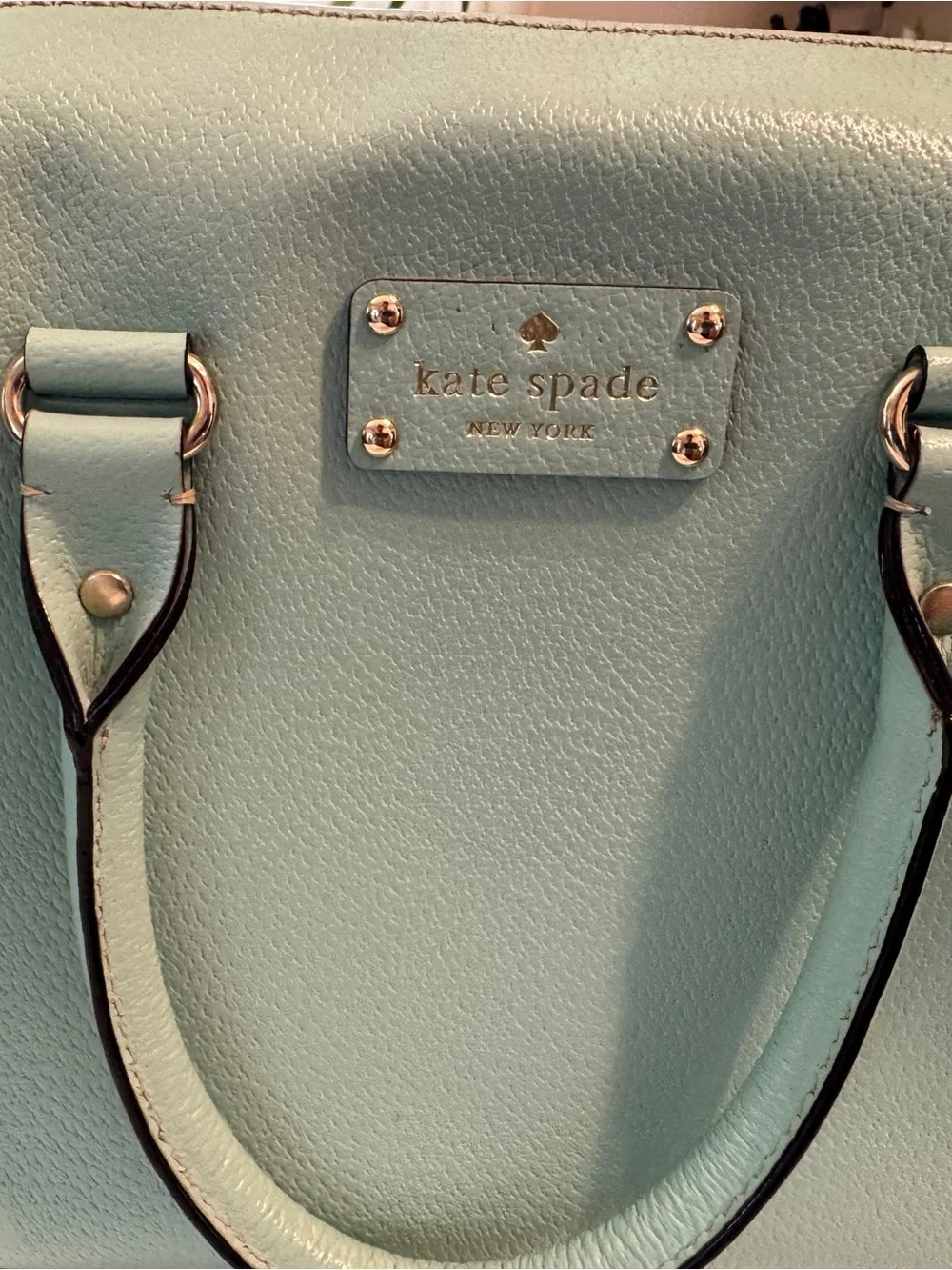 kate spade Light Mint Dome Satchel - Mint
